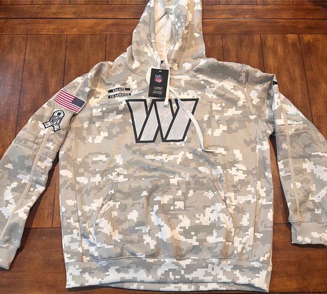Washington Commanders 2024 Salute to Service  Hoodie Adult XL SEE MEASUREMENTS.