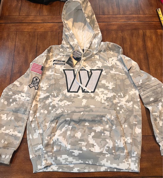Washington Commanders 2024 Salute to Service  Hoodie Adult L SEE MEASUREMENTS.