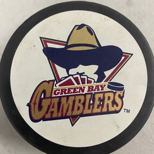 Green Bay Gamblers puck (USHL)