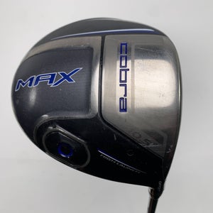 Cobra MAX Driver 10.5* Matrix MFS White Tie X4 55g Lite Graphite Mens RH