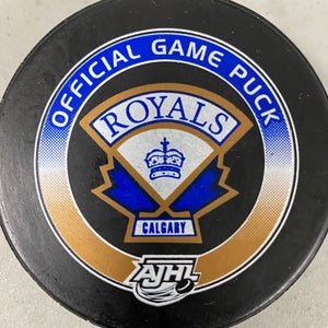 Calgary Royals puck (AJHL)