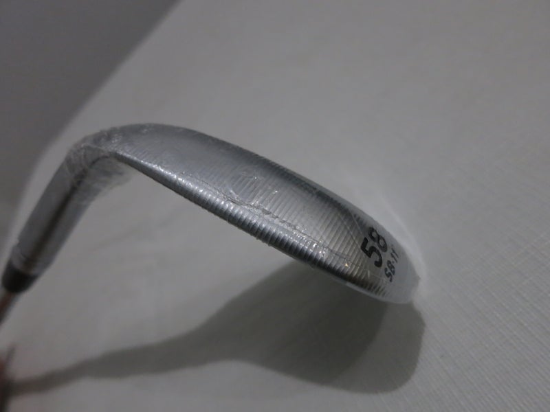 TaylorMade Milled Grind 3 Chrome Lob Wedge LW - 58* - Stiff Flex Steel - NEW