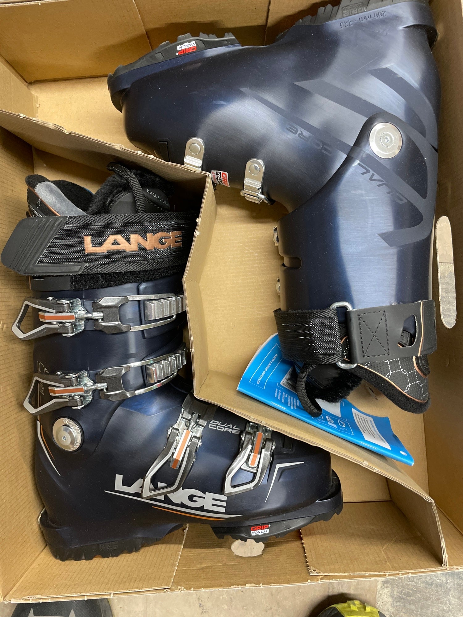 New Lange RX 90 W L.V. GW ski boots; Size: 22.5 | SidelineSwap