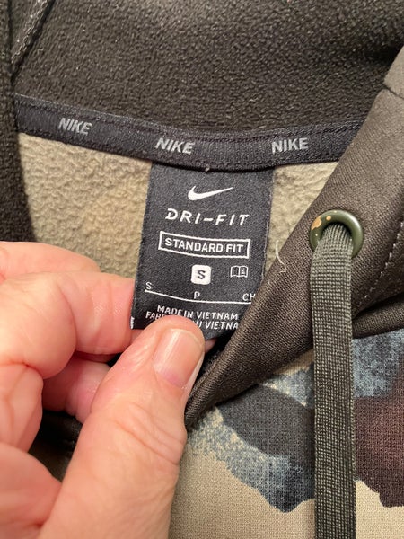 Nike Camo Hoodie—Men’s Small