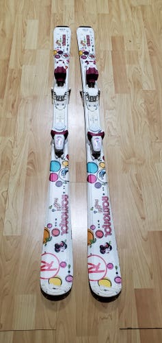 Used ski Rossignol Fun Girl 130cm +Marker Binding 4.5.