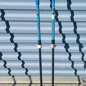 Used Adjustable Size Leki Alpine Touring Ski Poles
