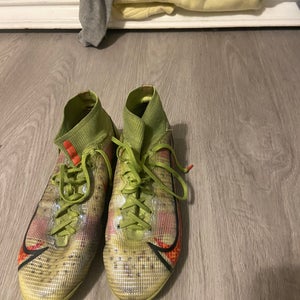 Yellow Used Size 8.0 (Women's 9.0) Nike Mercurial Superfly Cleats