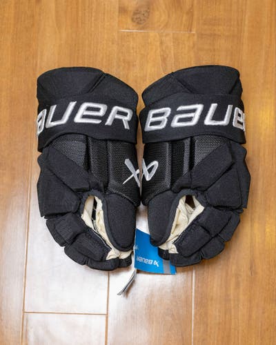 NHL Pro Stock 14” Bauer Vapor Hyperlite Hockey Gloves - Jamie Drysdale