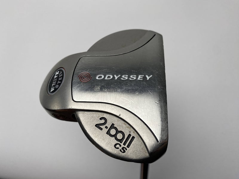 Odyssey White Steel 2Ball Center Shaft Putter 35" Mens RH