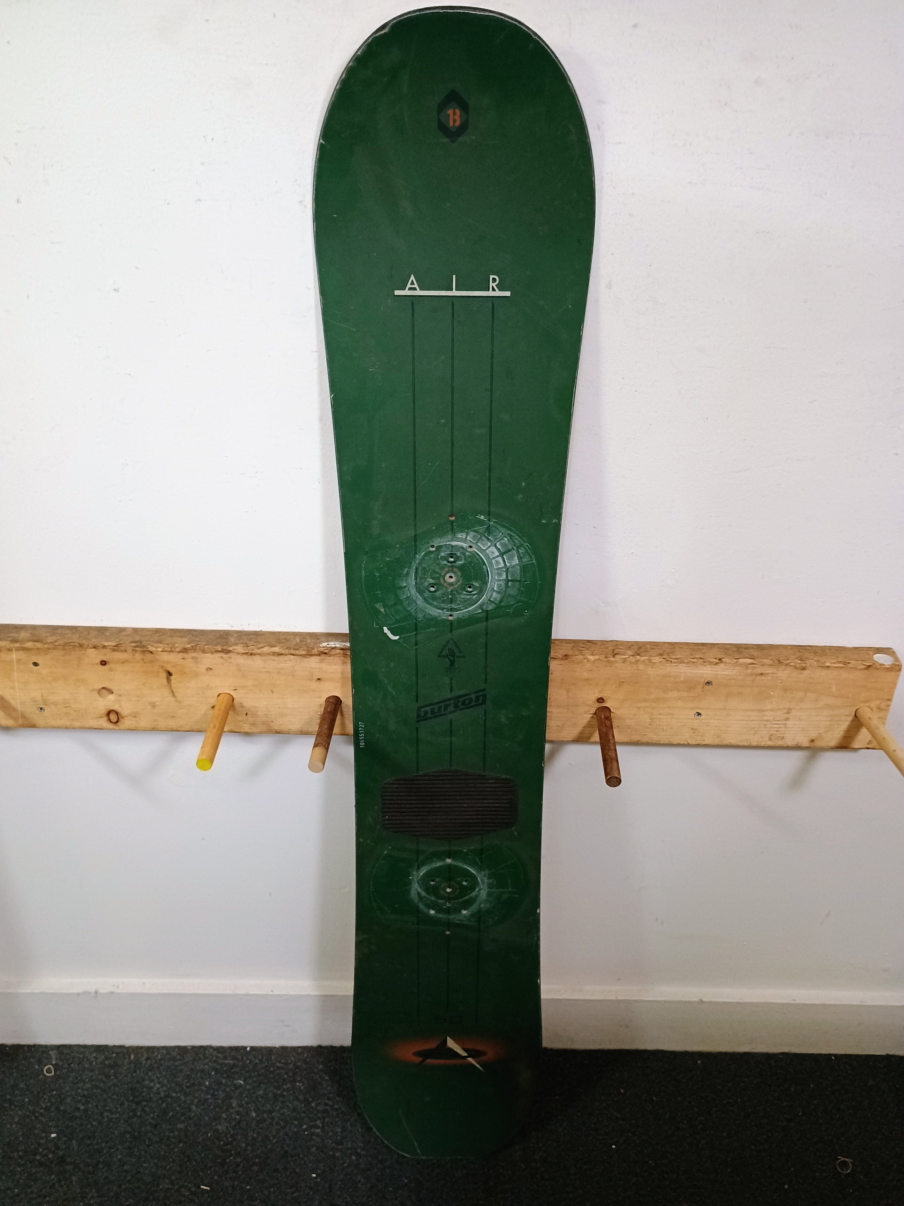 スノーボード Burton AIR 151 BURTON AIR 151 ビンテージ Vintage Used Burton AIR 5.1 Twin