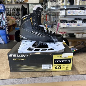 New Intermediate Bauer Ltx pro Hockey Skates Regular Width Size 4