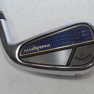 Callaway Paradym Single 7 Iron Right Stiff Flex Elevate MPH Steel # 174657