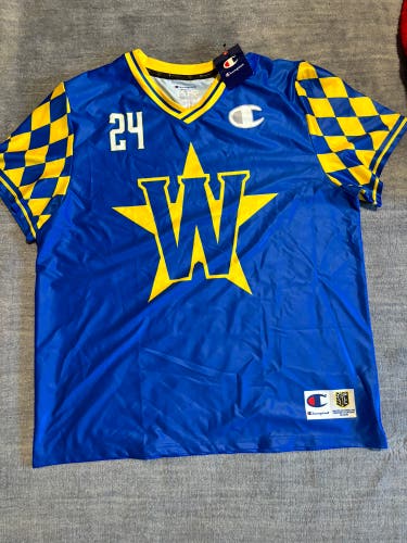 Blue New Large Champion Jersey