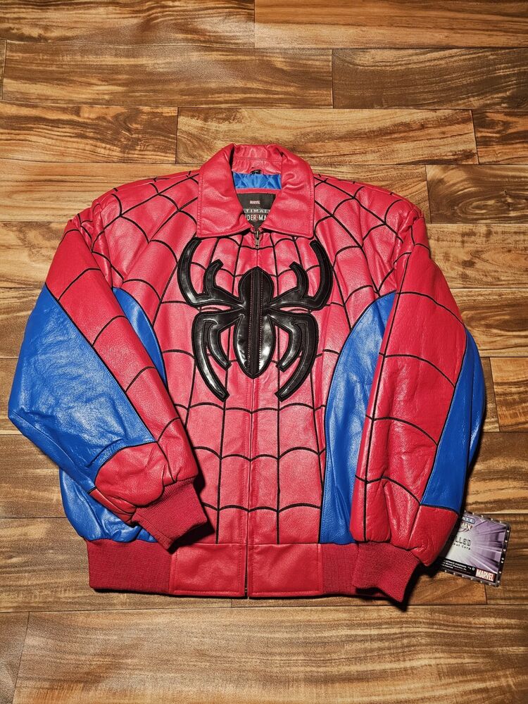 希少 jh design スパイダーマン レーシングジャケット ブラック