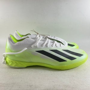 Adidas X Crazyfast.1 Indoor Soccer Shoes White Green Size Mens 7 Womens 8 IE4206