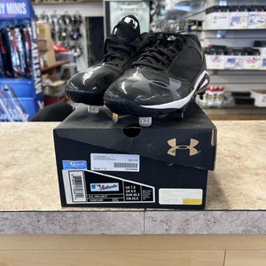 Black New Size 8.0 (Women's 9.0) Under Armour Metal