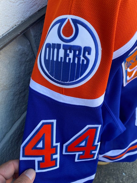 CCM Pro Stock Bakersfield Condors Game Jersey Royal Blue ADAMS-MOISAN 6569