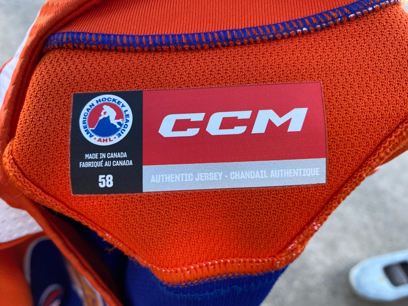 CCM Pro Stock Bakersfield Condors Game Jersey Royal Blue ADAMS-MOISAN 6569