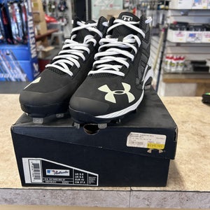 Black New Size 9.5 (Women's 10.5) Under Armour Metal