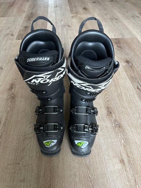 Used Men's Nordica Dobermann EDT 130 Ski Boots Stiff Flex