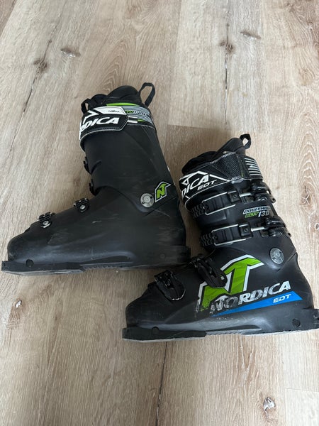 Used Men's Nordica Dobermann EDT 130 Ski Boots Stiff Flex