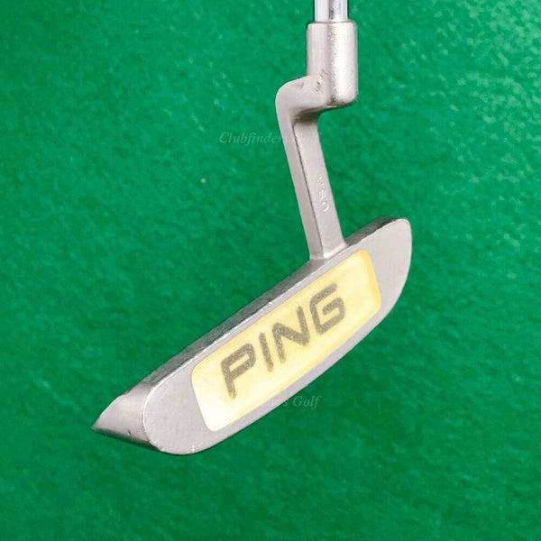 Ping Karsten B60i Isopur Stainless 36" L-Neck Blade Putter Golf Club