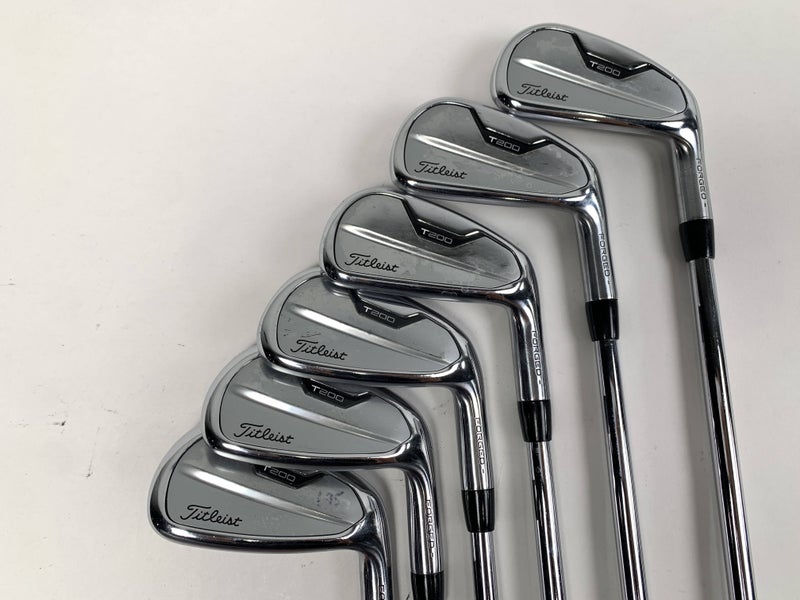 Titleist T200 2021 Iron Set 5-PW Project X LZ 6.5 125g Extra Stiff Steel Mens RH