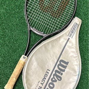 Wilson Legacy High Beam Series Aerodynamic 110 Tennis Racquet 4 3/8" Grip + 110