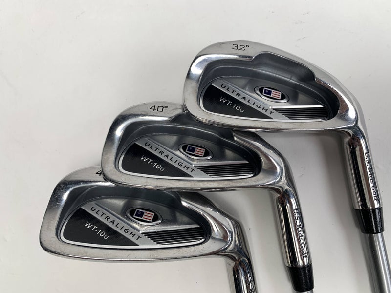 US Kids Ultralight WT-10u Iron Set 6 & 8+PW Ultralight 63" Junior RH