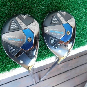 Callaway PARADYM Ai SMOKE MAX FAST (5H & 6H) Hybrid Set w/ Tensei Senior Flex