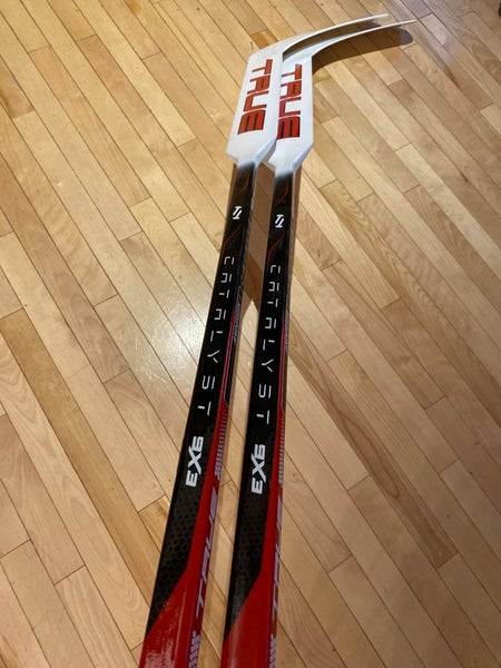 2 Pack New True Catalyst 9X3 Goalie Stick Andersen 26” Shave Paddle