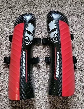 スキー SHIN GUARD CARBON 4RACE SHRED Carbon Shin Guards | SLYTECH Shield Carbon + Gate Glide