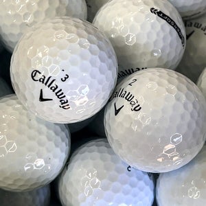 5 Dozen Premium AAA White Callaway Golf Balls....Assorted models with mesh bag