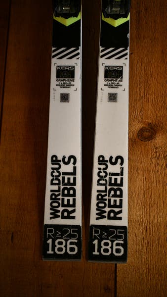 HEAD i.GS RD PRO 186 cm GS skis 25m race Freeflex 16 Bindings