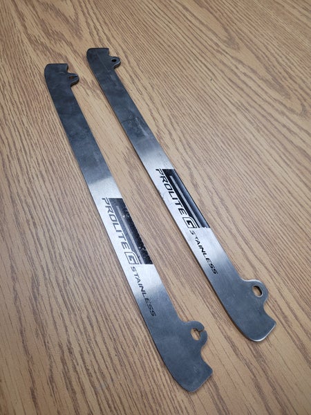 NEW! Size 340 CCM ProliteG Stainless Ice Hockey Goalie Runners