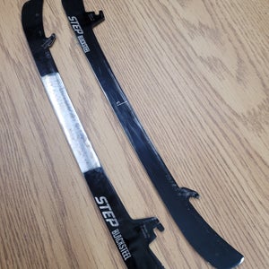 Used Size 287 Step Steel CCM XS Blacksteel Ice Hockey Runners