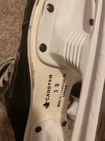 Used Bauer Regular Width Size 3 Supreme 90 Hockey Skates