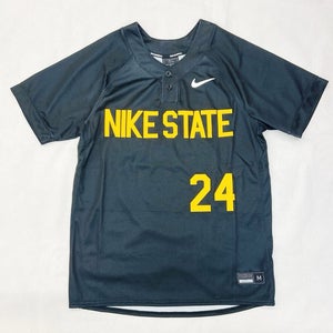 Nike NSU Digital Vapor Select2 Two Button Baseball Jersey Men's M Black DX9138