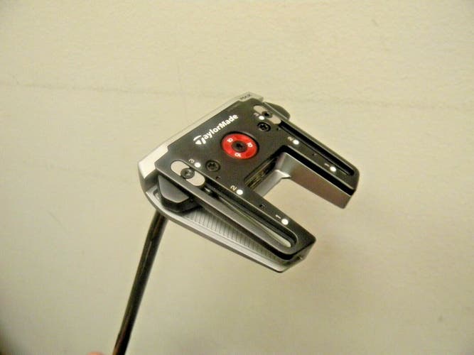 NEW TAYLORMADE GT MAX SINGLE BEND PUTTER LEFT HAND 34" HEAD COVER INCLUDED