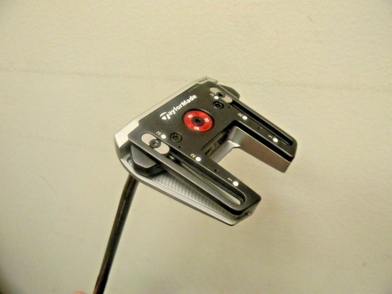 NEW TAYLORMADE GT MAX SINGLE BEND PUTTER LEFT HAND 34" HEAD COVER INCLUDED