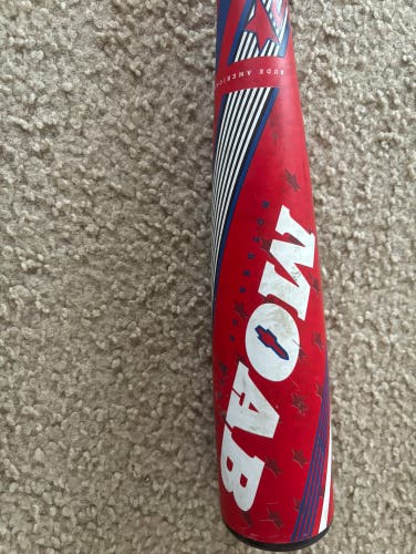 Used Rude American USSSA Certified (-10) 19 oz 29" MOAB Bat