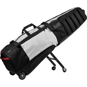 Sun Mountain 2024 Clubglider Meridian Golf HEAVY DUTY Travel Bag  - BLACK WHITE