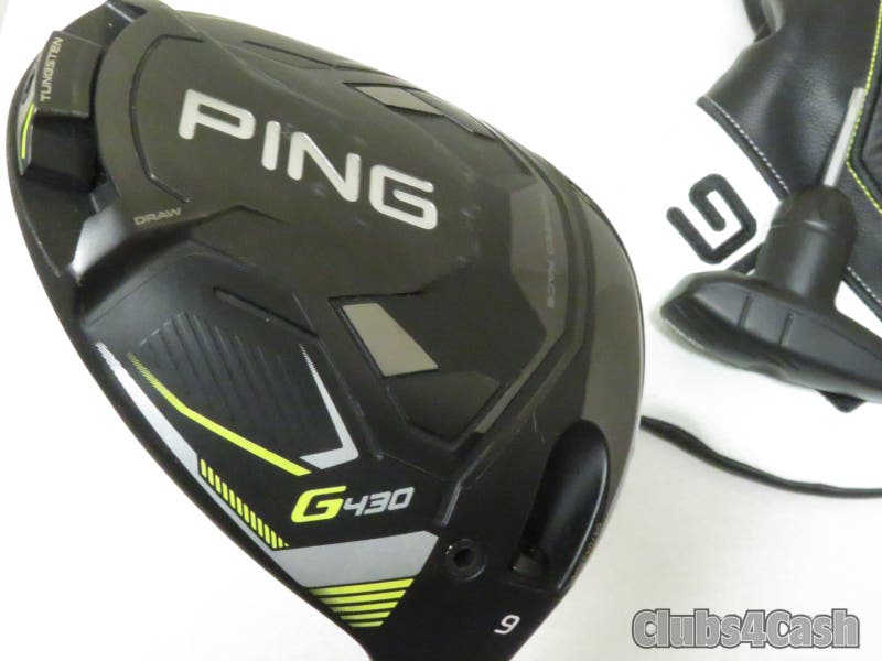 PING G430 LST Driver 9° TOUR 2.0 Black 65 X Flex +Cover