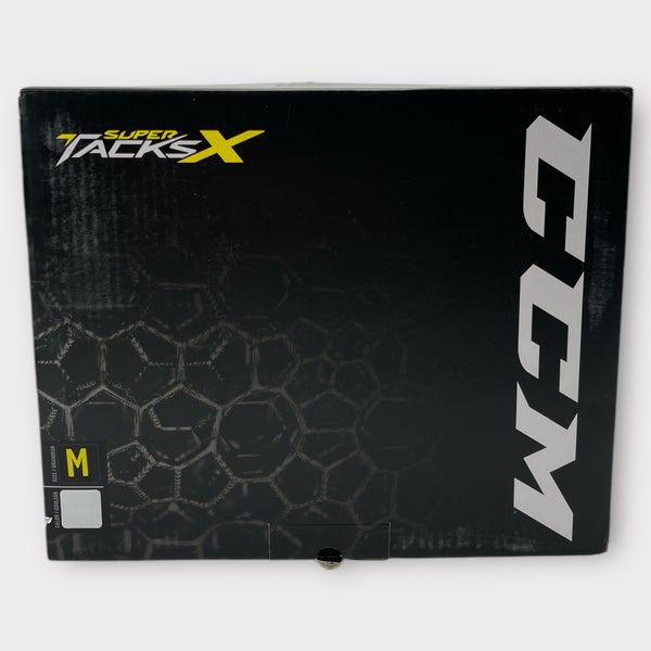 Pro Stock New Medium White CCM Super Tacks Helmet