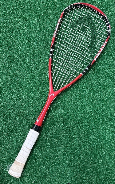 Head Liquidmetal Fire Squash Racket, 27", 3 7/8"