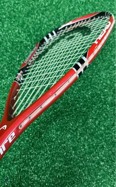 Head Liquidmetal Fire Squash Racket, 27", 3 7/8"