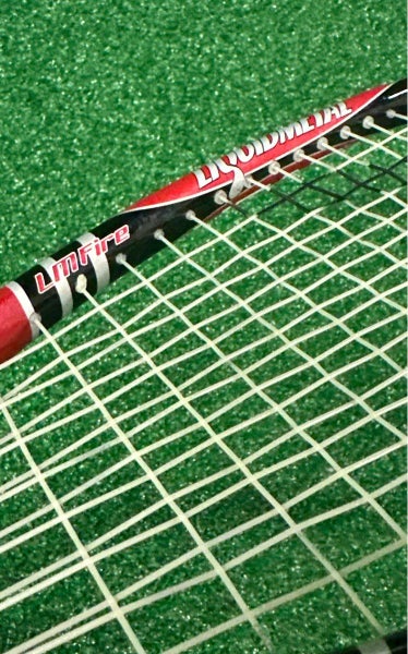 Head Liquidmetal Fire Squash Racket, 27", 3 7/8"