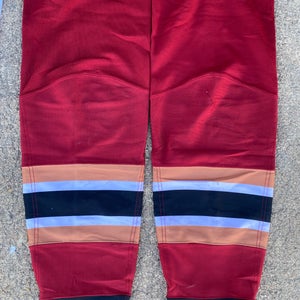 CCM Edge Pro Stock Hockey Shin Pad Socks Arizona Coyotes Home 9549