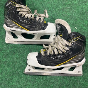Used Intermediate CCM Tacks 6092 Hockey Goalie Skates (Regular)- Size 4