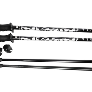 NEW Ski poles adult downhill/alpine Aluminum  Pair  120cm with  baskets  New